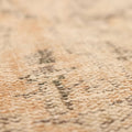 Vintage Manisa Turkish Area Rug 6x9 ft — Orange & Beige Floral (No. 58807)