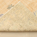 Vintage Manisa Turkish Area Rug 6x9 ft — Orange Floral (No. 58808)