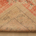 Vintage Manisa Turkish Area Rug 6x10 ft — Red & Beige Floral (No. 58815)
