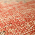 Vintage Manisa Turkish Area Rug 6x10 ft — Red & Beige Floral (No. 58815)