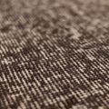 Vintage Isparta Turkish Area Rug 6x10 ft — Gray Overdyed (No. 58818)