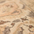 Vintage Isparta Turkish Area Rug 6x10 ft — Orange & Beige Floral