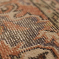 Vintage Isparta Turkish Area Rug 6x10 ft — Orange & Beige Floral (No. 59268)
