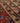 Vintage Isparta Turkish Area Rug 6x9 ft — Red & Beige Floral