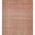 Vintage Isparta Turkish Area Rug 6x10 ft — Pink & Beige Floral