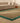 Vintage Isparta Turkish Area Rug 6x11 ft — Green & Brown Floral