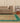 Vintage Isparta Turkish Area Rug 6x11 ft — Green & Brown Floral