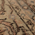 Vintage Isparta Turkish Area Rug 6x10 ft — Beige & Brown Floral (No. 59339)