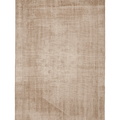 Vintage Isparta Turkish Area Rug 5x8 ft — Beige & Brown Distressed