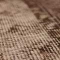 Vintage Manisa Turkish Area Rug 5x8 ft — Beige & Brown Floral