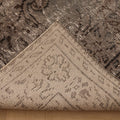 Vintage Manisa Turkish Area Rug 6x10 ft — Gray Floral