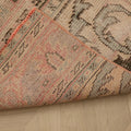 Vintage Manisa Turkish Runner Rug 2x6 ft — Pink & Beige Distressed