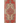 Vintage Niğde Turkish Runner Rug 3x8 ft — Red & Beige Geometric