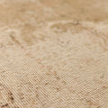 Vintage Isparta Turkish Runner Rug 2x6 ft — Beige Geometric