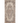 Vintage Isparta Turkish Runner Rug 2x7 ft — Beige Floral