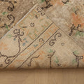 Vintage Isparta Turkish Runner Rug 2x6 ft — Gray Floral