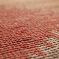 Vintage Malatya Turkish Runner Rug 3x10 ft — Red & Brown Southwestern