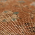 Vintage Isparta Turkish Runner Rug 2x9 ft — Pink & Blue Distressed
