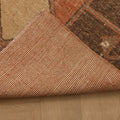 Vintage Malatya Turkish Runner Rug 3x11 ft — Red & Brown Geometric