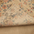 Vintage Isparta Turkish Runner Rug 2x5 ft — Beige & Blue Distressed