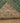 Vintage Isparta Turkish Area Rug 3x6 ft — Green & Beige Floral