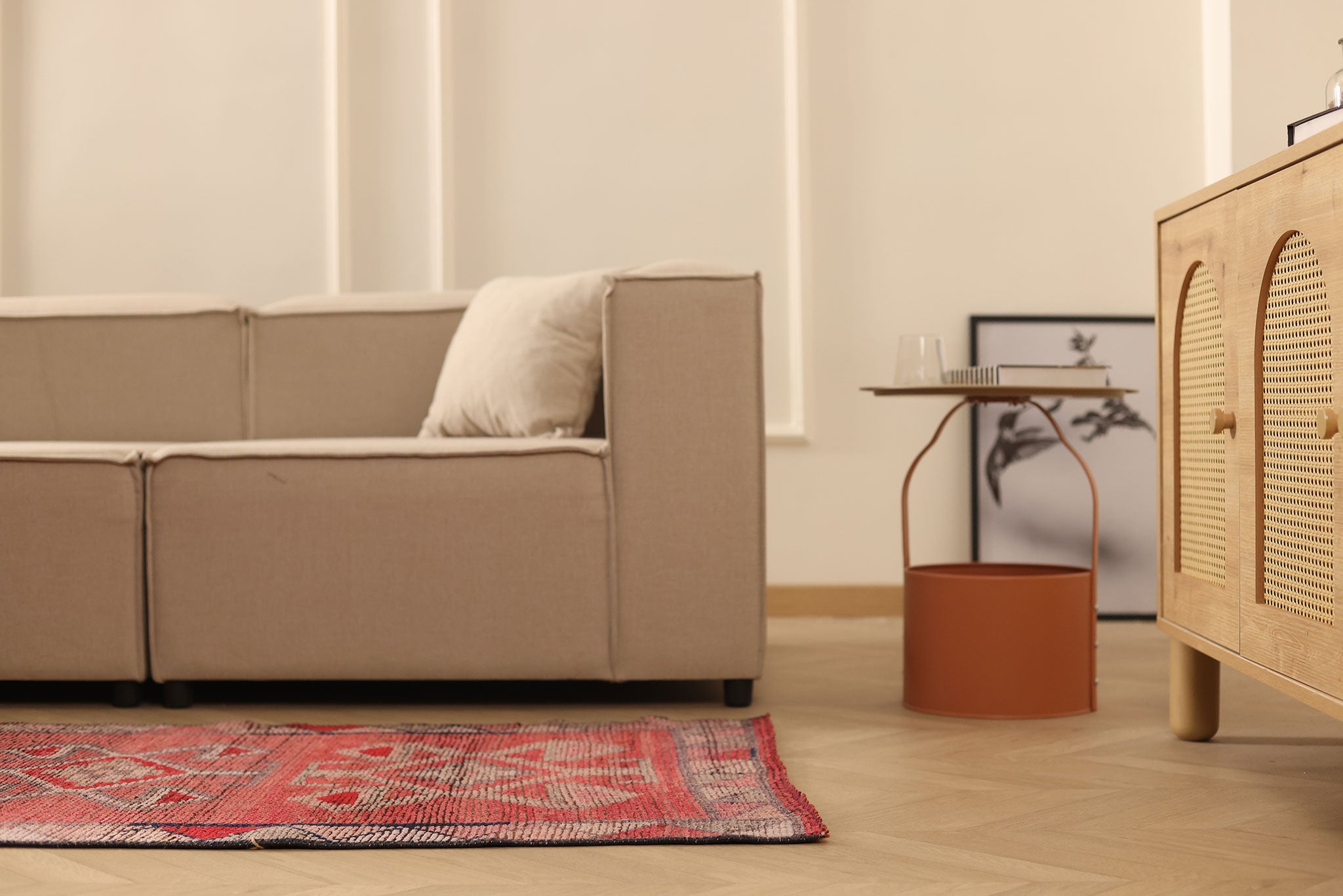 Fkrunorh Persian Style Runner Rug