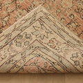 Vintage Isparta Turkish Area Rug 6x10 ft — Pink & Beige Floral (No. 60471)