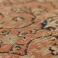 Vintage Isparta Turkish Area Rug 6x10 ft — Pink & Beige Floral (No. 60471)