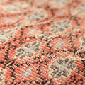 Vintage Manisa Turkish Area Rug 4x8 ft — Red Floral