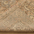 Vintage Isparta Turkish Area Rug 6x10 ft — Beige & Gray Floral (No. 60487)