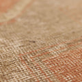 Vintage Malatya Turkish Runner Rug 4x13 ft — Brown & Beige Geometric
