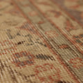 Vintage Isparta Turkish Area Rug 6x9 ft — Red & Beige Floral (No. 60620)
