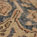 Vintage Isparta Turkish Area Rug 7x10 ft — Pink & Blue Floral (No. 60644)