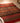 Vintage Malatya Turkish Area Rug 3x4 ft — Red & Brown Geometric