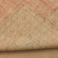 Vintage Manisa Turkish Area Rug 6x10 ft — Pink & Beige Distressed
