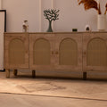 Vintage 3x12 ft Turkish runner rug in orange and brown wool with geometric patterns in a farmhouse interior.