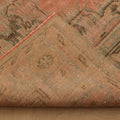 Vintage Isparta Turkish Area Rug 7x10 ft — Orange & Beige Floral