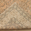 Vintage Isparta Turkish Area Rug 6x10 ft — Beige & Orange Floral (No. 60881)
