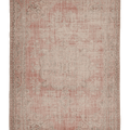 Vintage Manisa Turkish Area Rug 6x9 ft — Red Floral