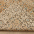 Vintage Isparta Turkish Area Rug 6x10 ft — Orange Floral (No. 60898)