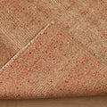 Vintage Manisa Turkish Runner Rug 2x7 ft — Orange & Beige Distressed