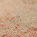 Vintage Manisa Turkish Runner Rug 2x10 ft — Beige & Orange Floral