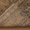 Vintage Southeastern Persian Style Runner Rug 2x9 ft — Beige & Blue Floral