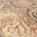 Vintage Isparta Turkish Area Rug 7x10 ft — Red & Blue Floral