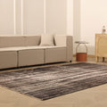 Vintage Manisa Turkish Area Rug 6x10 ft — Gray & Brown Overdyed