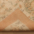 Vintage Isparta Turkish Area Rug 7x10 ft — Beige & Orange Floral