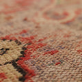 Vintage Manisa Turkish Area Rug 6x10 ft — Red & Blue Floral (No. 61535)