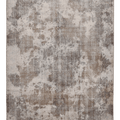 Vintage Isparta Turkish Area Rug 6x10 ft — Gray & Beige Distressed