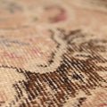 Vintage Isparta Turkish Area Rug 6x10 ft — Red & Beige Floral