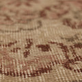 Vintage Isparta Turkish Area Rug 5x9 ft — Pink & Brown Floral (No. 61563)